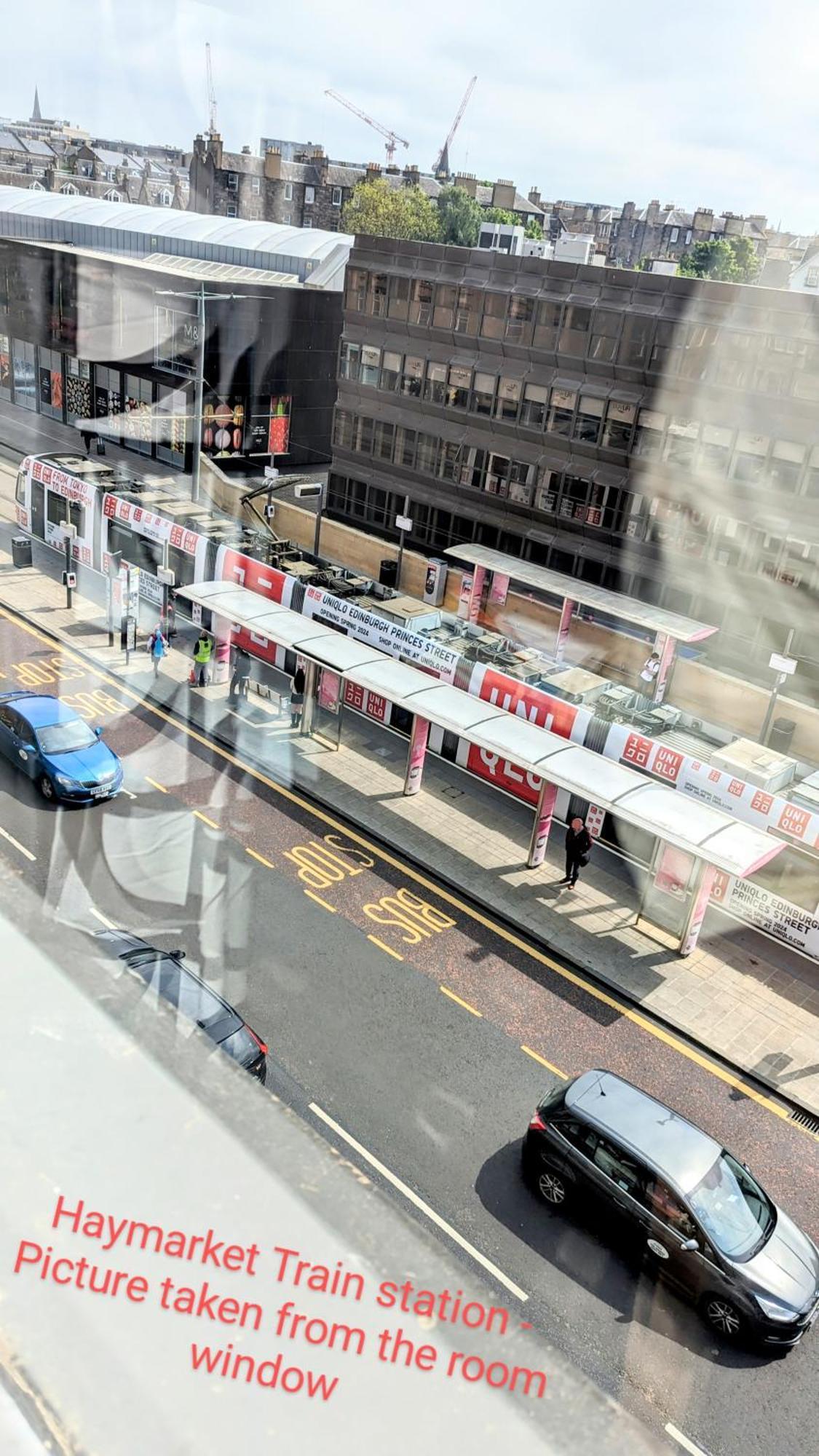 Edinburgh City Center Haymarket Double Room エクステリア 写真
